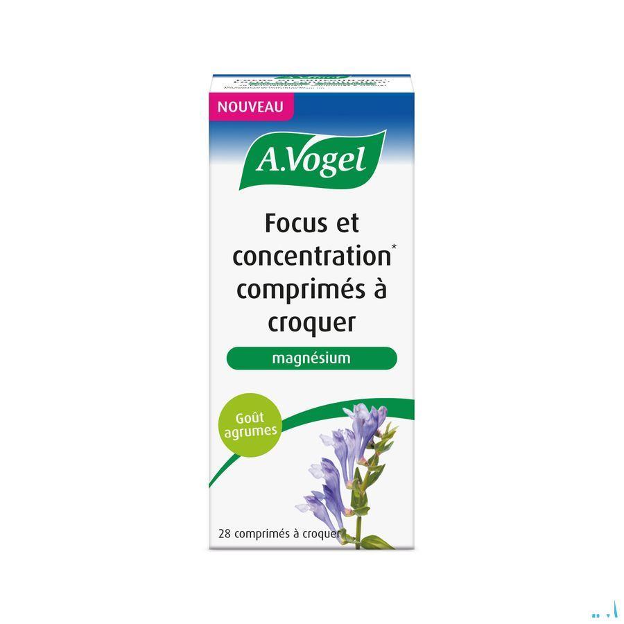 A.Vogel Focus  &  Concentratie Kauwtabl 28