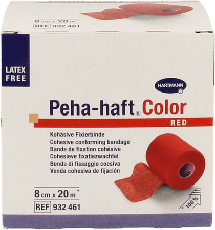 Peha Haft Col.Z/Lat.Rood 8Cmx20M 1 9324612  -  Hartmann
