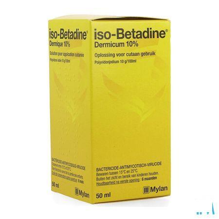 Iso Betadine Dermique 10% Solution Flacon 50 ml