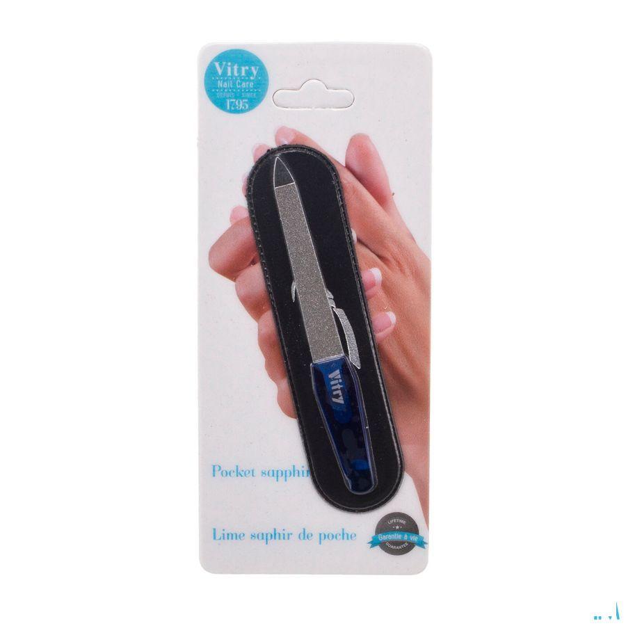 Vitry Classic Lime Saphir De Poche + etui 1070  -  Vitry