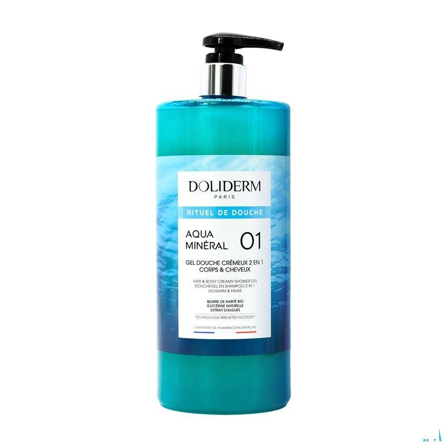 Doliderm Douchegel 2In1 Aqua Mineral Pompfl 1L