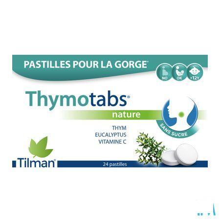 Thymo Tabletten Natuur Zuigtabl 24  -  Tilman