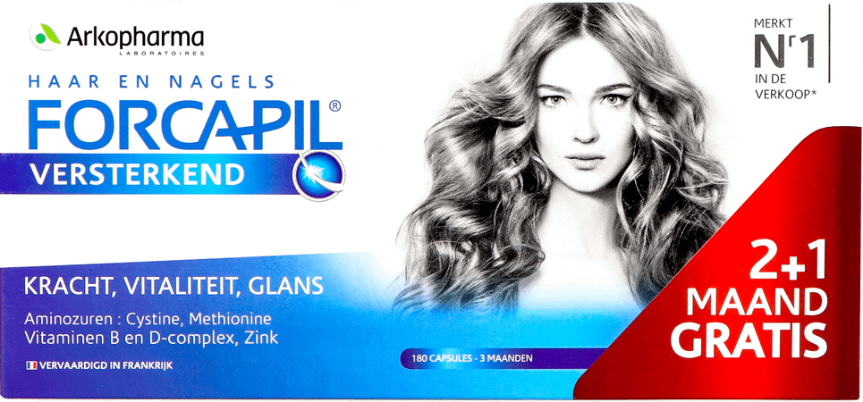 Forcapil Capsule 3x60  -  Arkopharma