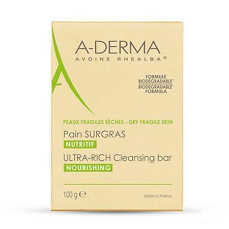 Aderma Pain Dermatologique Surgras 100 gr  -  Aderma