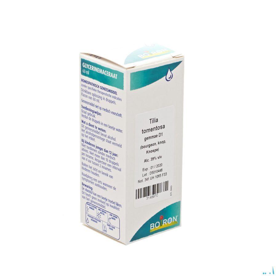 Tilia Tomentosa Gemmo D1 60 ml  -  Boiron