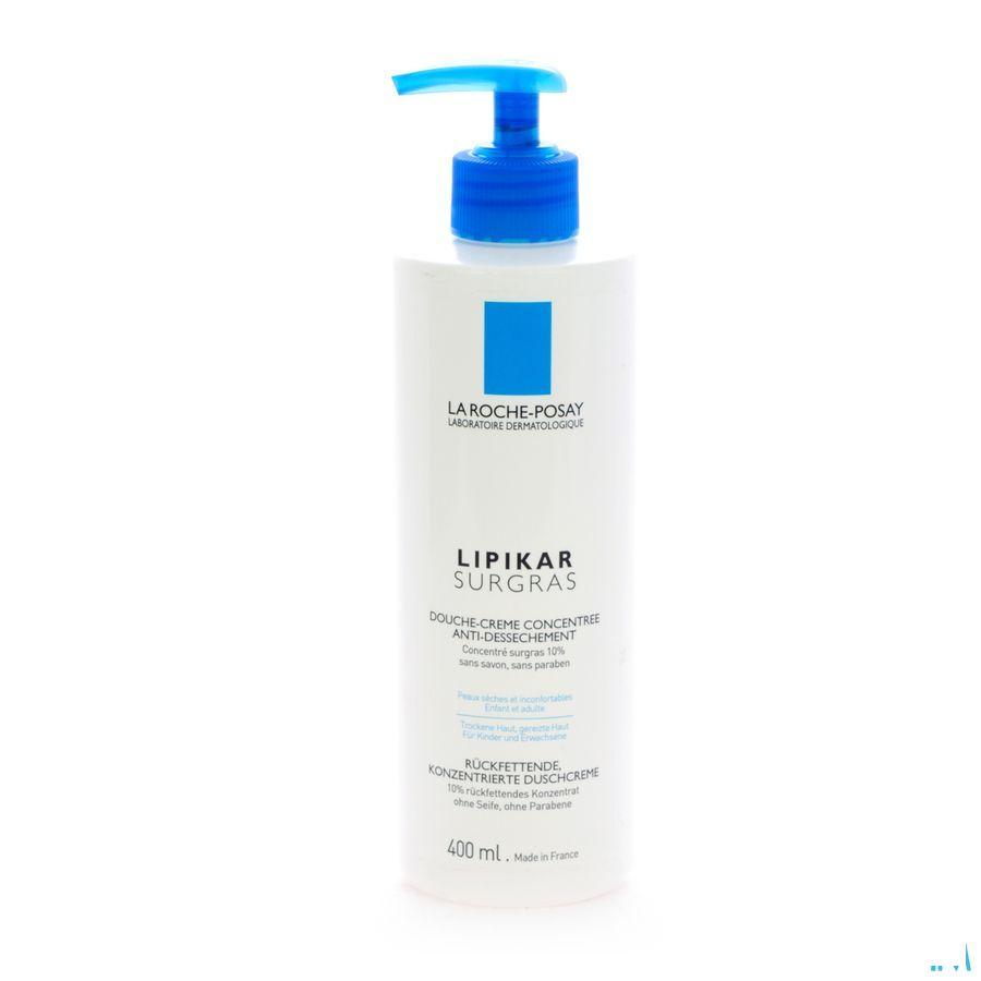 Lipikar Overvet Douche Creme Tegen Uitdrogen400 ml  -  La Roche-Posay