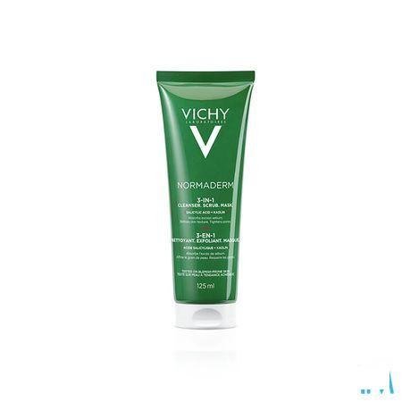 Vichy Normaderm Reiniging 3in1 Gel 125 ml  -  Vichy