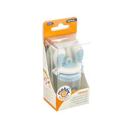 Genius Tetine Alimentation Solide Medium Bleu  -  Bomedys