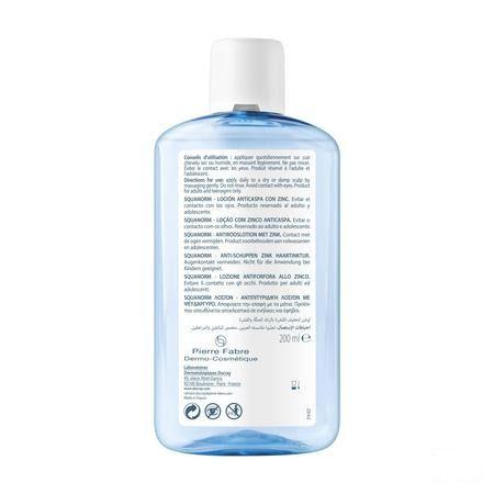 Ducray Squanorm Lotion Anti pellicul. Zinc 200 ml