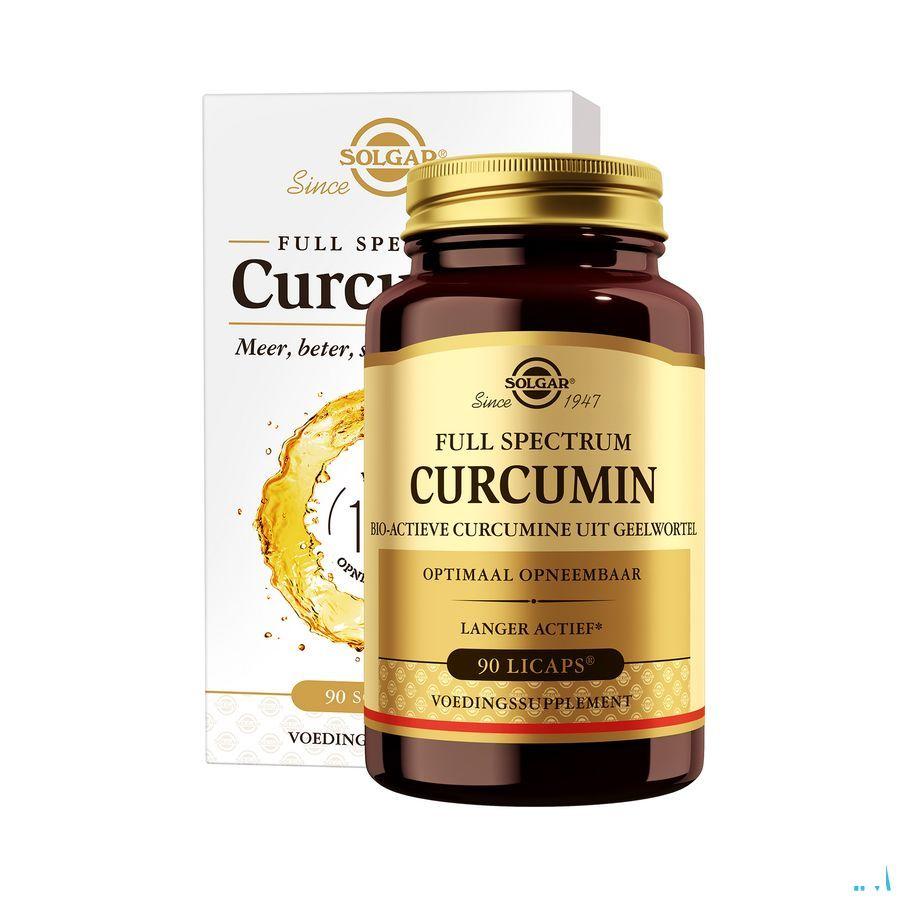 Solgar Full Spectrum Curcumin Softcaps 90  -  Solgar Vitamins
