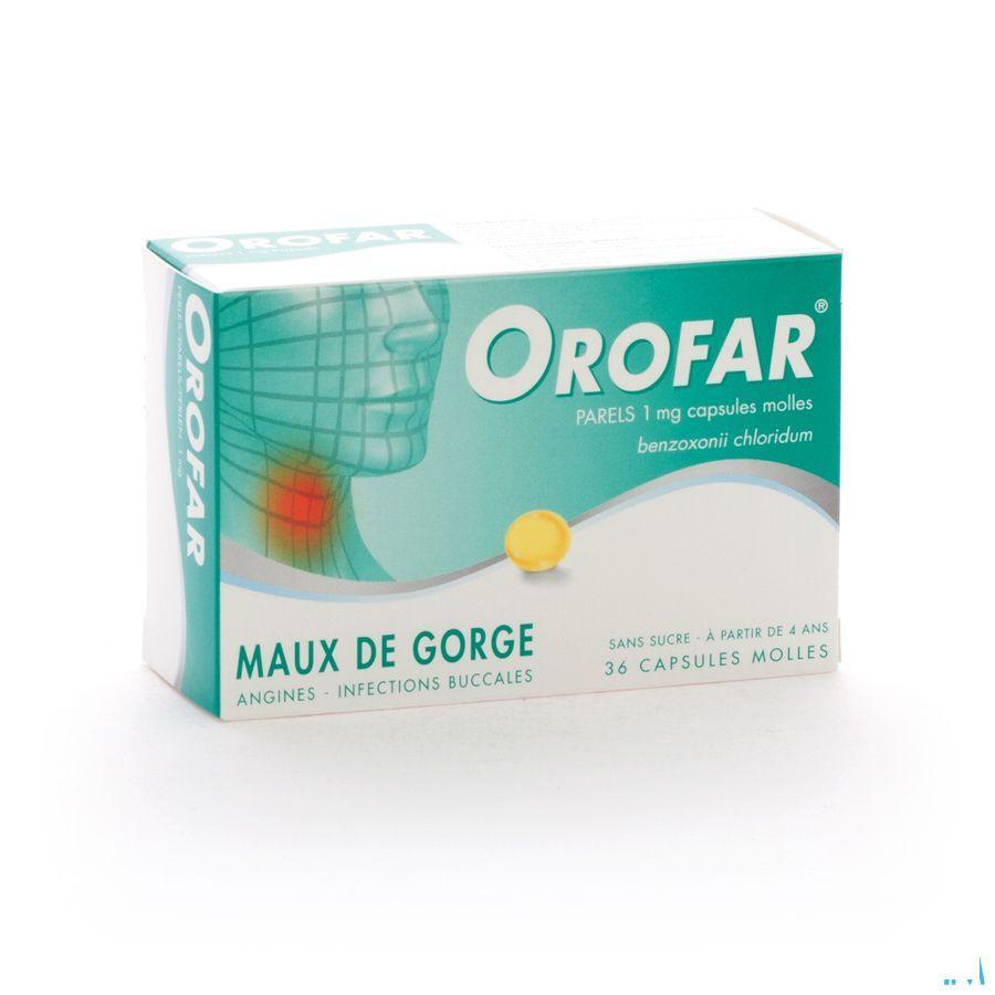 Orofar Parels-perles 36 X 1 mg