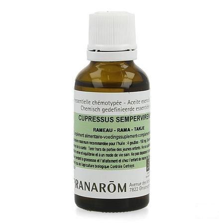 Cypres Toujours Vert Hle Ess 30  ml Nf Pranarom  -  Pranarom
