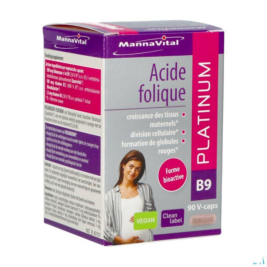 Mannavital Foliumzuur Platinum
