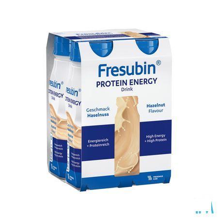 Fresubin Protein Energy Drink Noisettes Flacon 4x200 ml  -  Fresenius