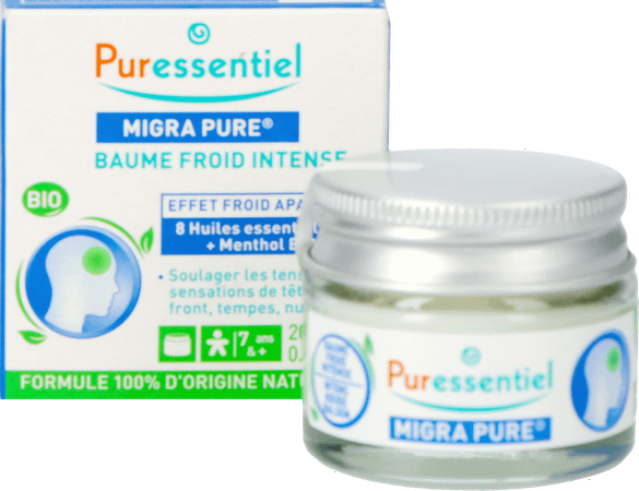 Puressentiel Migra Pure Baume Froid Intense 20 ml