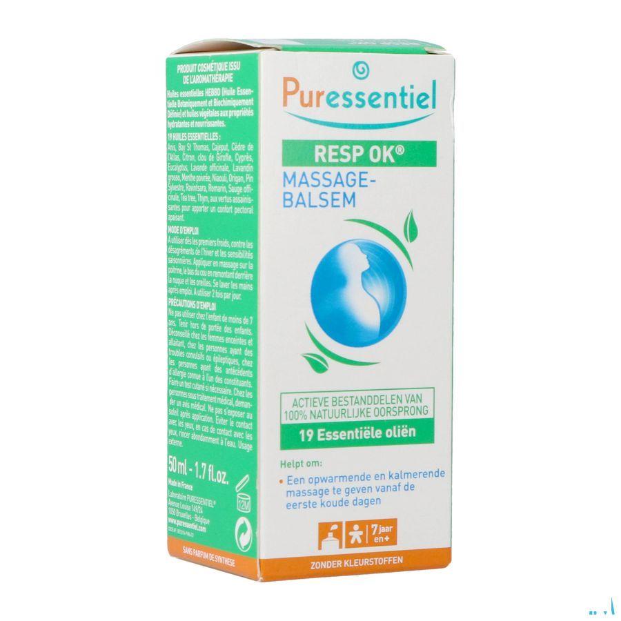 Puressentiel Ademhaling Balsem 19 Essentiele Olie 50 ml  -  Puressentiel