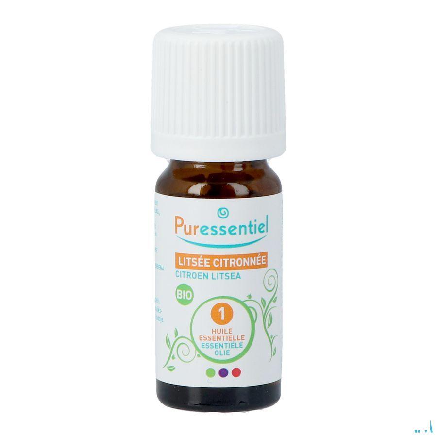 Puressentiel Eo Citroen Litsea Bio Essentiele Olie 10 ml  -  Puressentiel