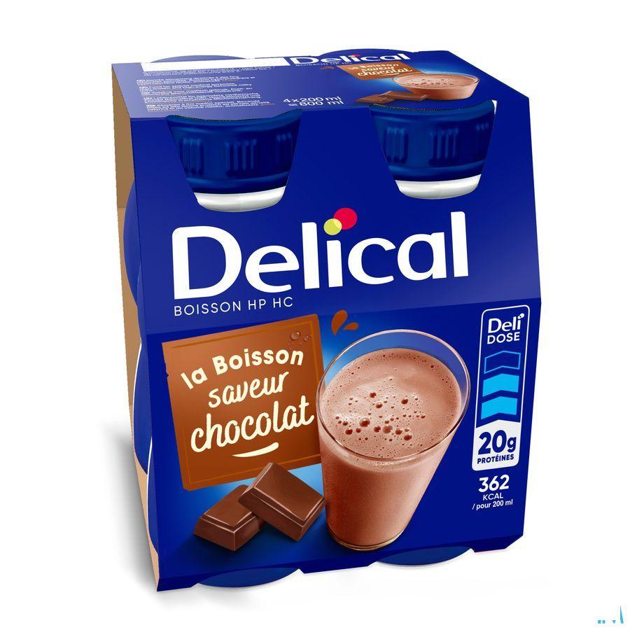 Delical Hphc 360 Chocolade 4X200 ml  -  Bs Nutrition