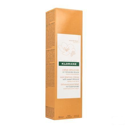 Klorane Ontharingscr Benen Tube 150  ml Nf