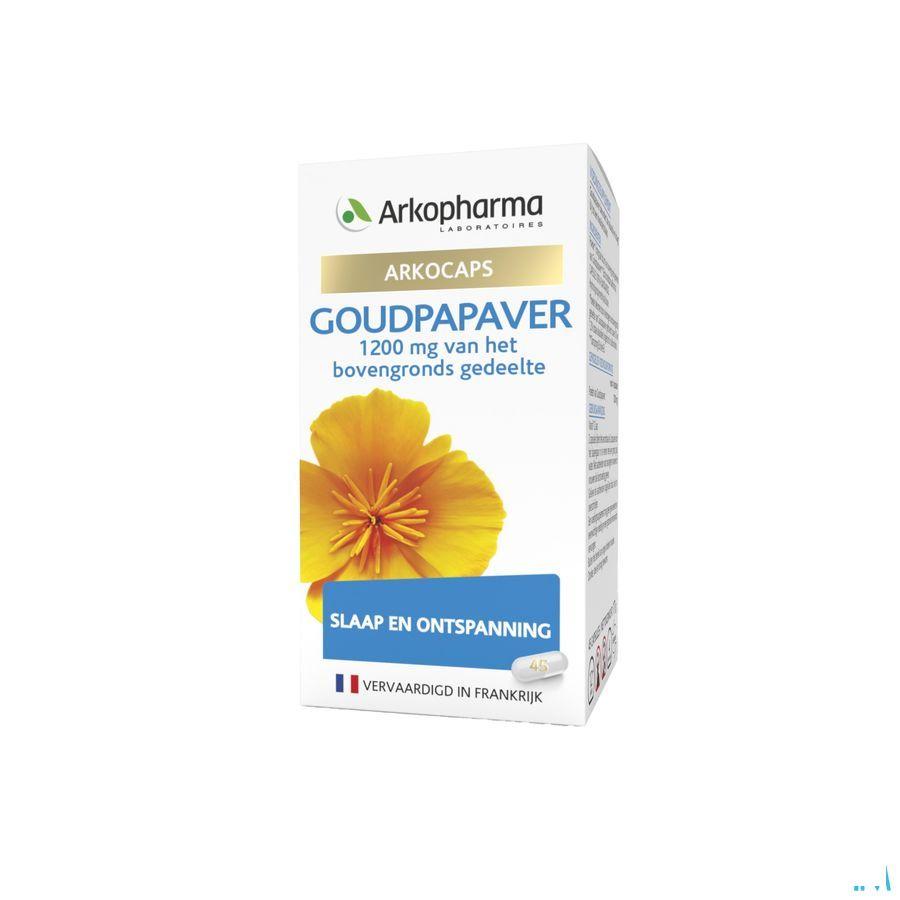 Arkocaps Goudpapaver Plantaardig 45  -  Arkopharma