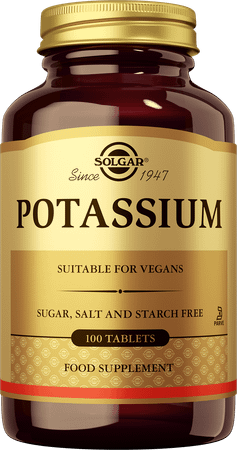 Solgar Potassium (kalium) Tabletten 100  -  Solgar Vitamins