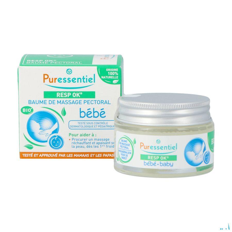 Puressentiel Ademhaling Massagebalsem Baby 30 ml  -  Puressentiel