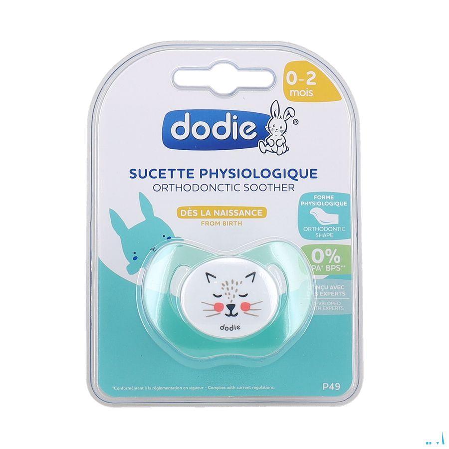 Dodie Fopspeen Fysio Silic. 1 0-2m Konijn