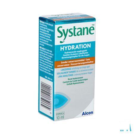 Systane Hydratation Oogdruppels Zonder Bewaarmiddel Flacon 10 ml 