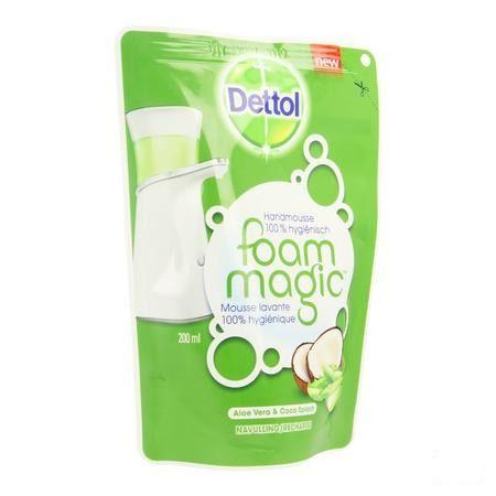 Dettol Foam Magic Aloe VerA-coco Splash Nav. 200 ml