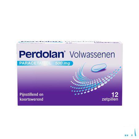 Perdolan Suppo Ad 12x500 mg