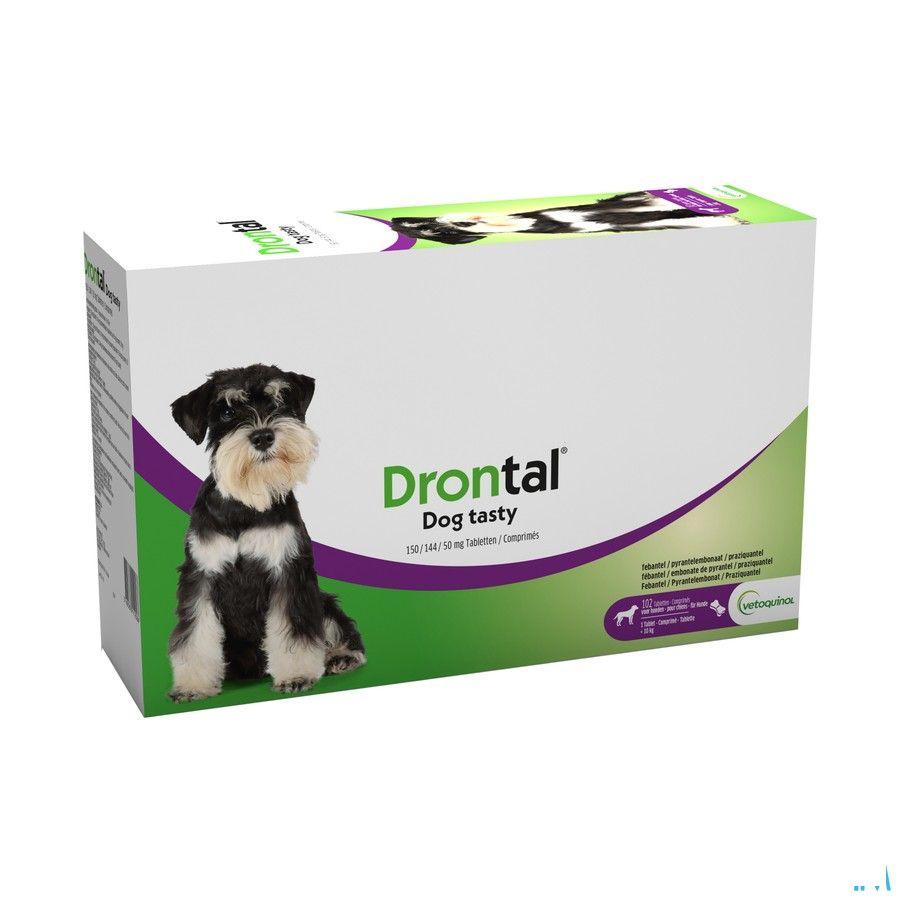 Drontal Tasty Bone 150/144/5 mg 10kg Dog Tabletten 17x6