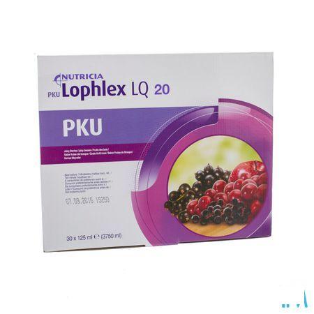 Pku Lophlex Lq 20 Juicy Fruits Des Bois 30x125 ml  -  Nutricia