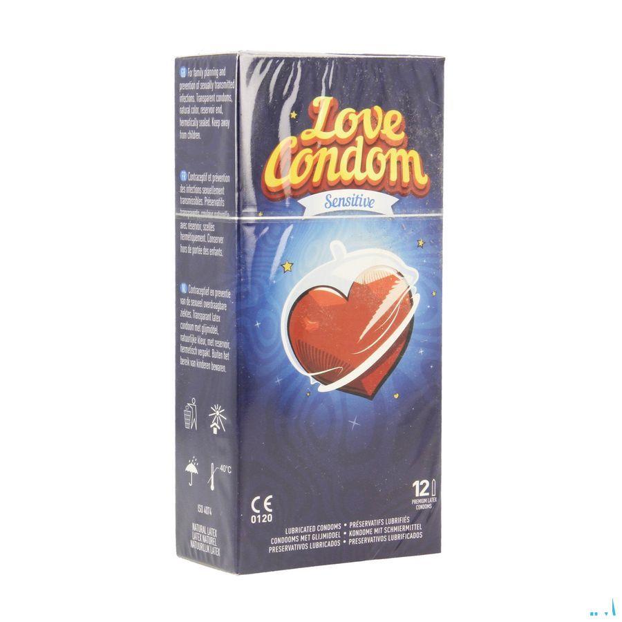 Love Condom Sensitive Preservatif Lubrifies 12