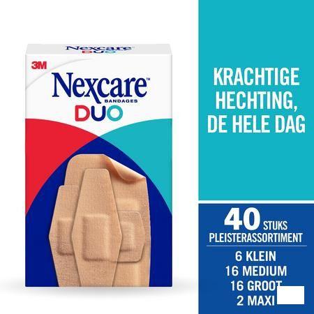 Nexcare 3M Duo Pansement Assortiment 40  -  3M