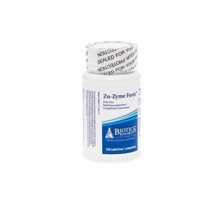Biotics Zn-Zyme Forte 100 comprimés  -  Energetica Natura