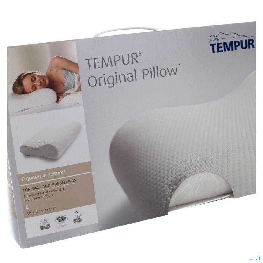 Tempur Kussen + Hoes Velours L  -  Distrac