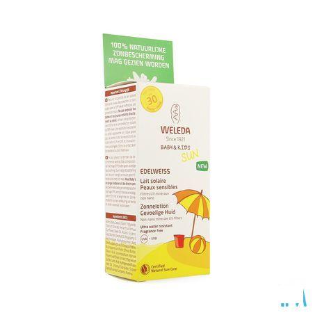 Weleda Edelweiss Zonnelotion Gev. Huid Ip30 150 ml  -  Weleda