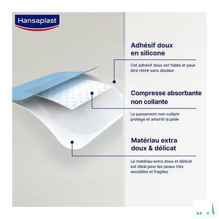 Hansaplast Pleisters Ultra Sensitive xl 5