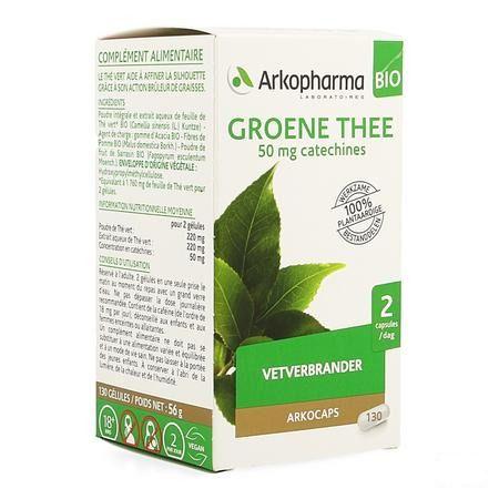 Arkocaps Groene Thee Bio Capsule 130  -  Arkopharma