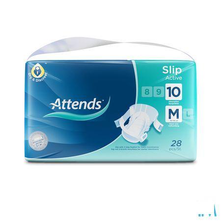 Attends Slip Active 10 Medium 1x28