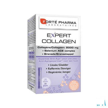 Expert Collagen Poeder Sticks 20  -  Forte Pharma