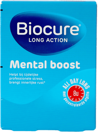 Biocure Mental Boost La Intellect Tabletten 30