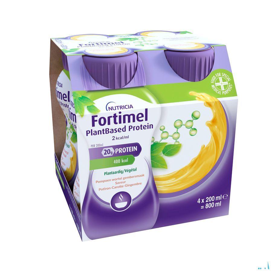 Fortimel Plantbased Pr.2Kcal Pom./Wor./Gem.4X200 ml  -  Nutricia