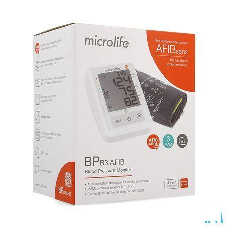 Microlife Bpb3 Afib Pc Bloeddrukmeter Arm Otc Sol