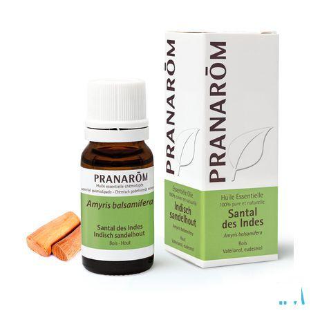 Sandelhout Indie Essentiele Olie 10 ml  -  Pranarom