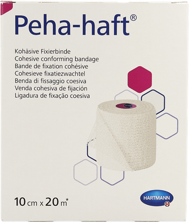 Peha-haft Latexfree 10cmx20m 1 P/s  -  Hartmann