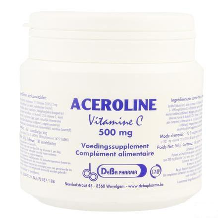 Aceroline 500 Kauwtabletten 180  -  Deba Pharma