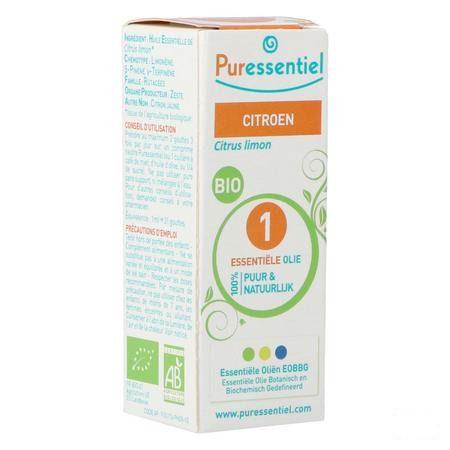 Puressentiel Eo Citroen Bio Expert Essentiele Olie 10 ml  -  Puressentiel