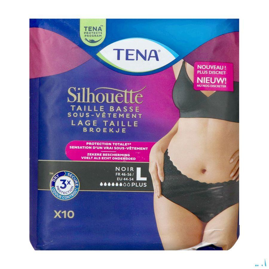 Tena Silhouette Plus Noir Lage Taille L 10 780223