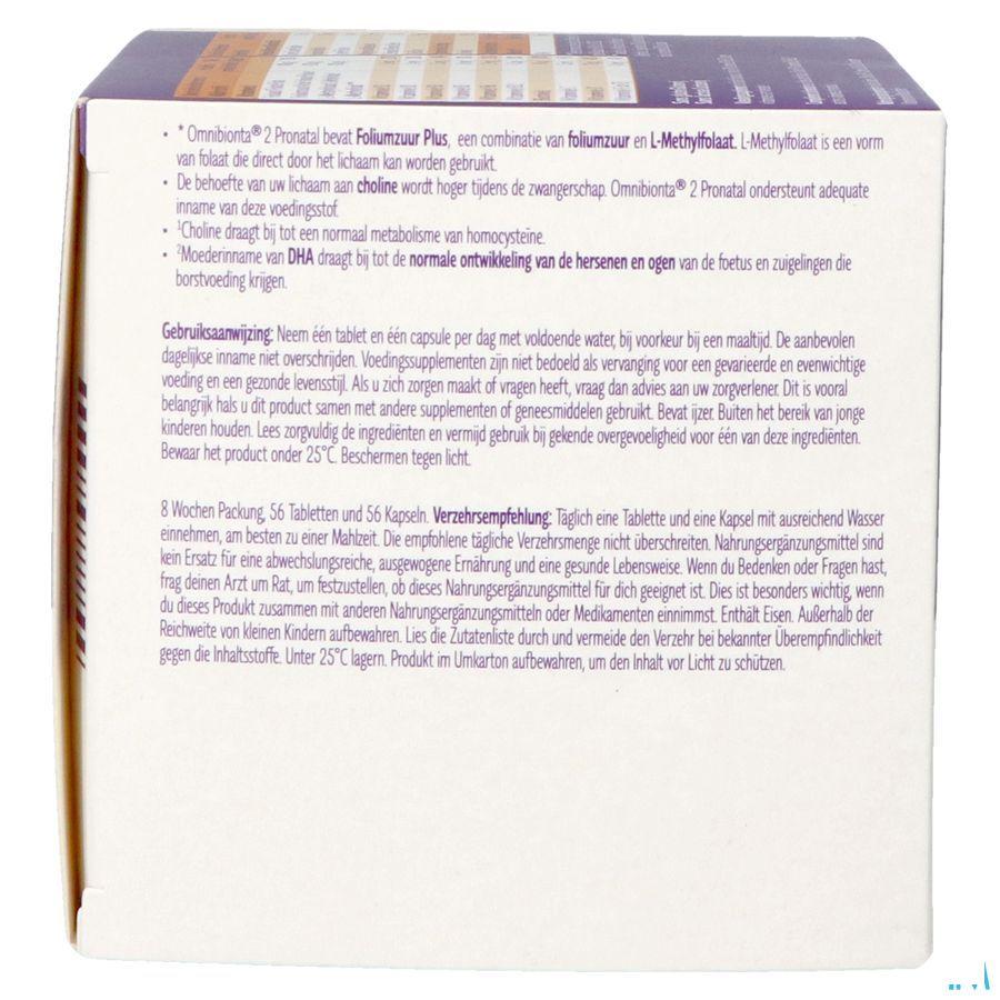 Omnibionta Pronatal 2 Zwanger 8weken Tabl 56+Caps 56